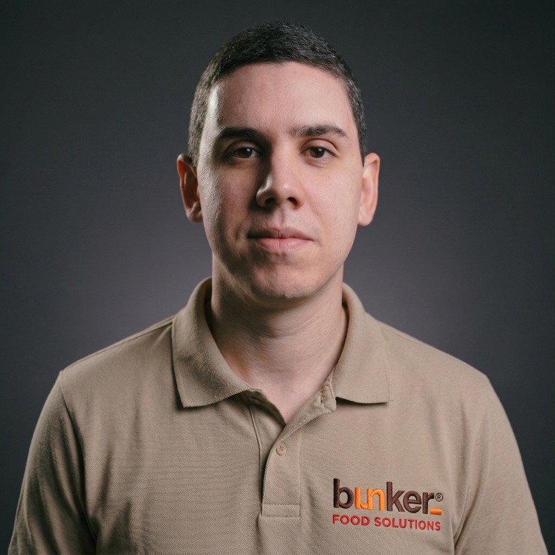 Sebastião, sócio-fundador da Bunker Foods